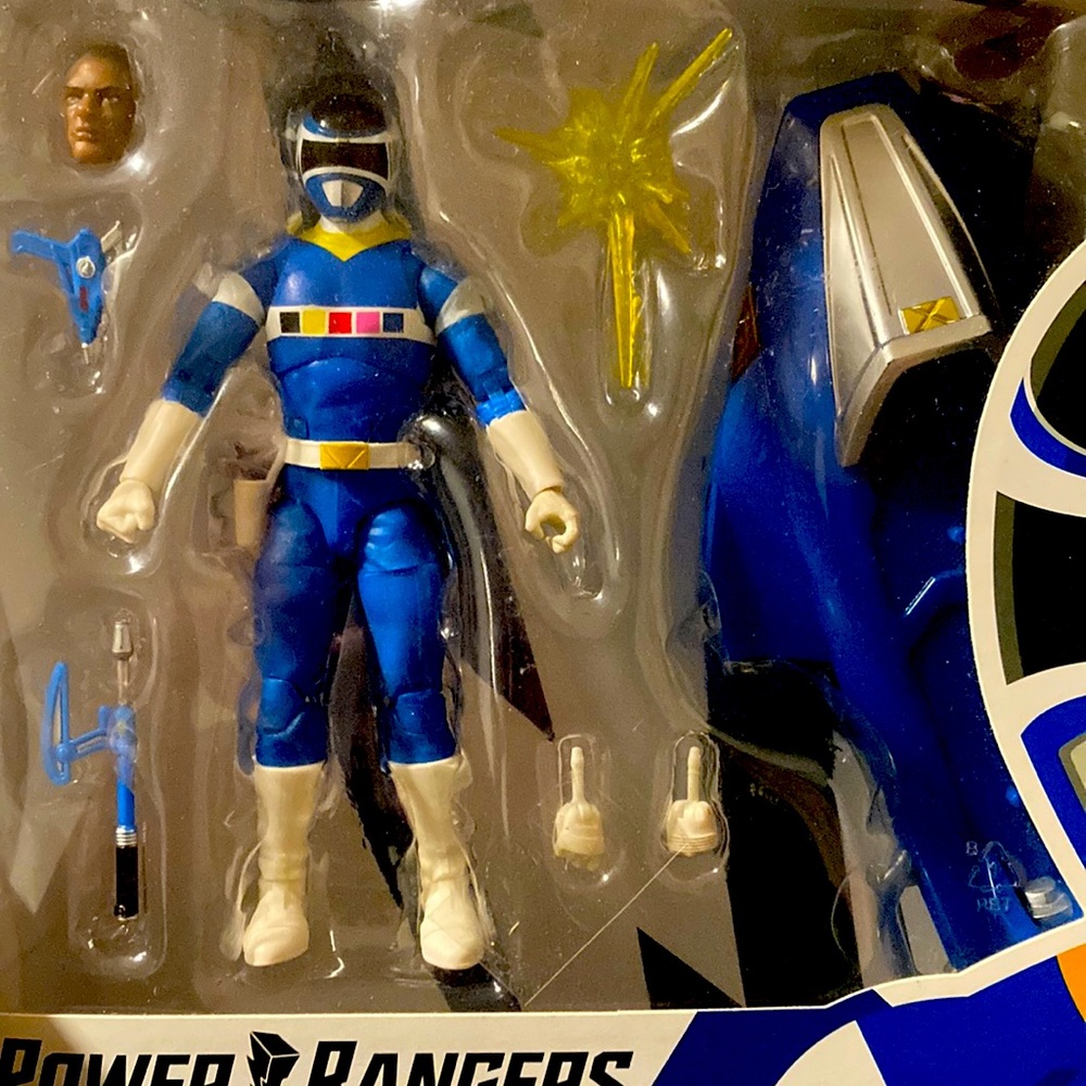 Power Rangers Blue Action Figure
